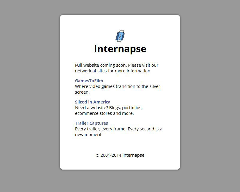 Internapse in 2013